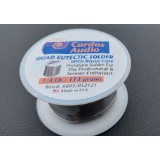 Cardas Quad Eutectic Roll Solder. У нарізку 1.0м