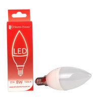 ElectroHouse EH-LMP-1253 LED лампа "свеча" Е14 8W