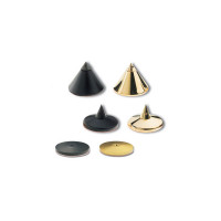 Inakustik Premium Pic Plate black Set 4