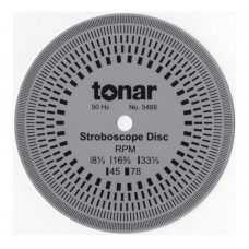 Tonar 10cm Aluminium Stroboscopic Disc, art.5468