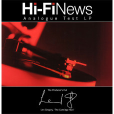 Cartridge Man Hi-Fi News Analogue Test LP