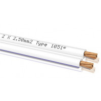 Oehlbach 1051 Speaker Cable 2x2,50mm white