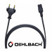 Oehlbach 17046 Powercord C7 black, 1,5 м