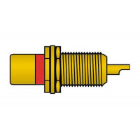 Разъем  RCA под пайку Russound PM-RCA Y/R/W