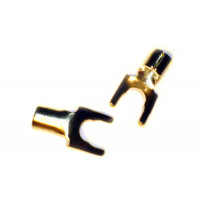 SYNERGISTIC RESERCH Gold  Spade (8 AWG)