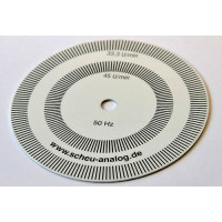 Scheu Analog Stroboscope Disc