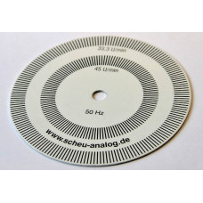 Scheu Analog Stroboscope Disc