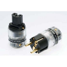 Serie 16 Gold Schukostecker (