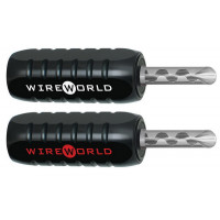 WireWorld Banana plugs Silver-clad